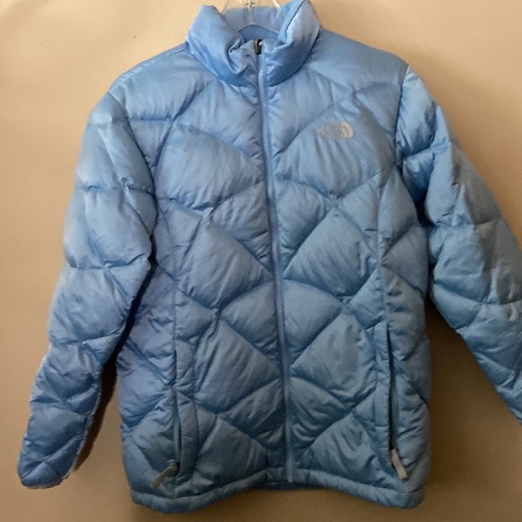 The North Face girls goose down puffer coat - Picture 2 of 14